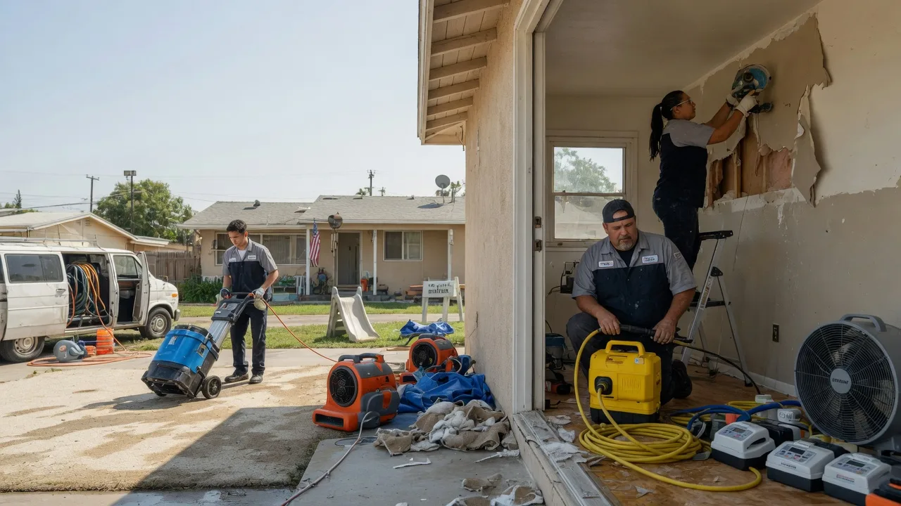 Water Damage Restoration in Evansville, WI near me